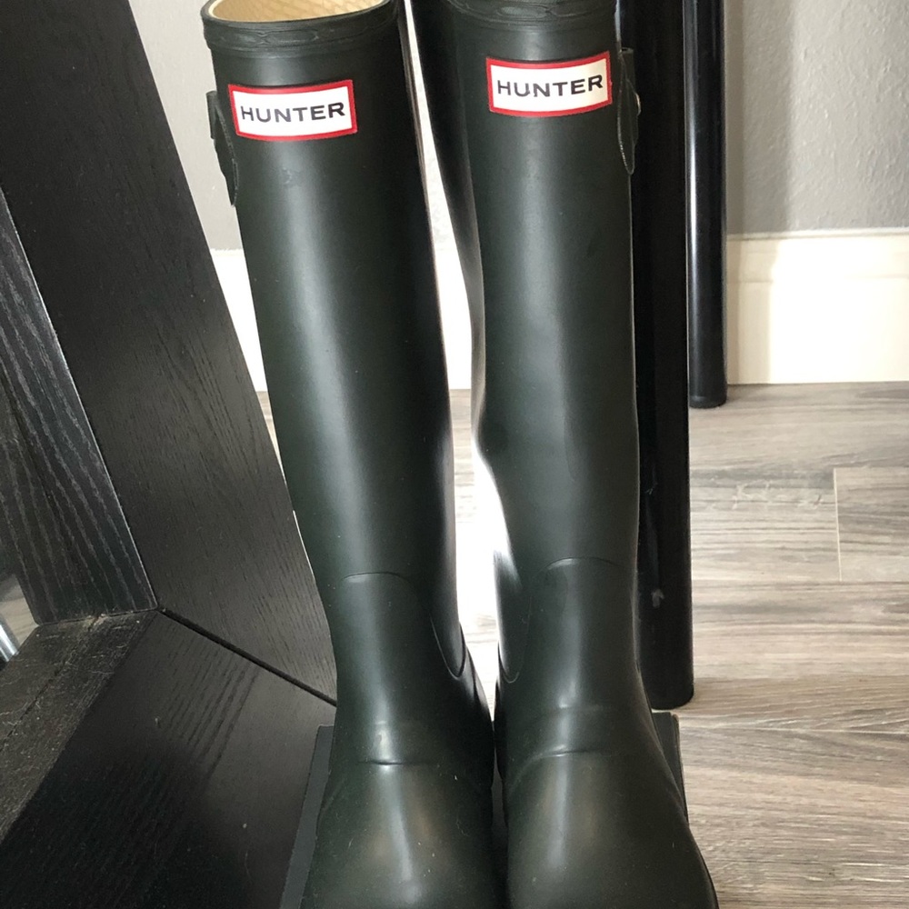 Hunter rain boots